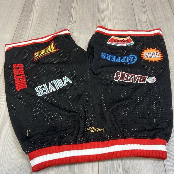 Just Don NBA Western Conference All Star Shorts Mens XL Made In USA - Picture 7 of 9